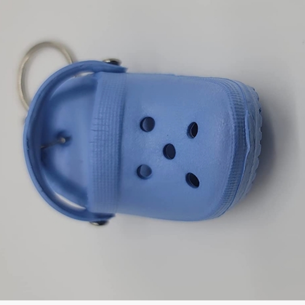 Blue Crocs Keychain - Picture 2 of 4
